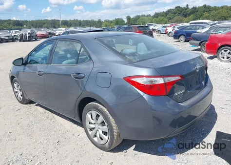 2014 Toyota Corolla Le from USA, damaged, VIN 2T1BURHEXEC149868